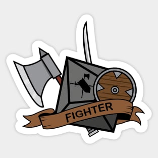 Fighter Class (Dungeons and Dragons) Sticker